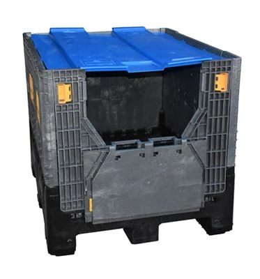 Plast palleæsker med låg