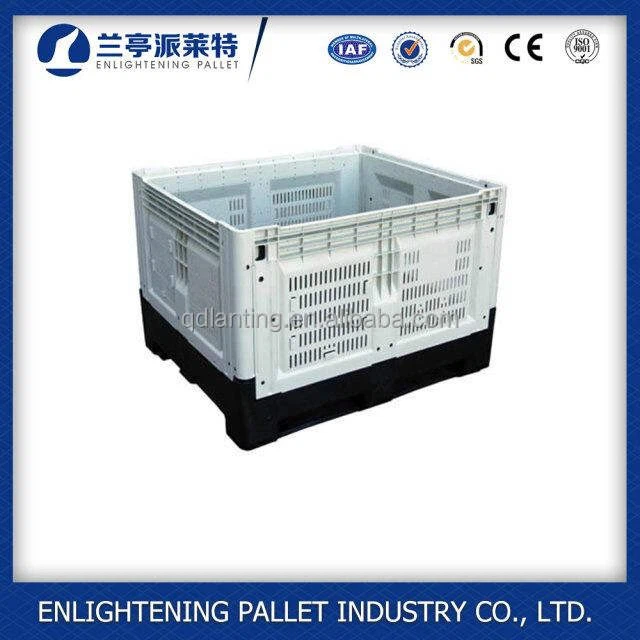 China Ventilated Plastic Pallet Box 