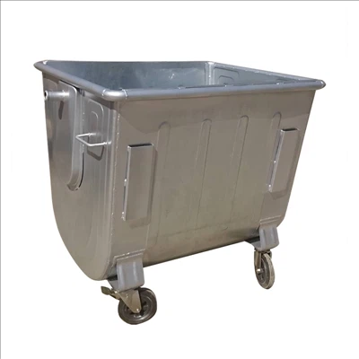 660L affaldsbeholder i rustfrit stål