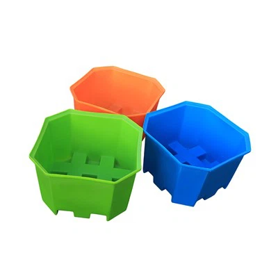 Plast 4- måde ottekantet tote