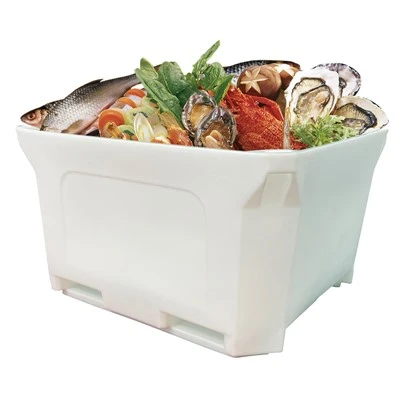 Plastisoleringsbeholder til fiskeri