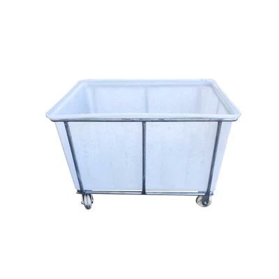 Plastvaskevogn med hjul til farvning & genbrug